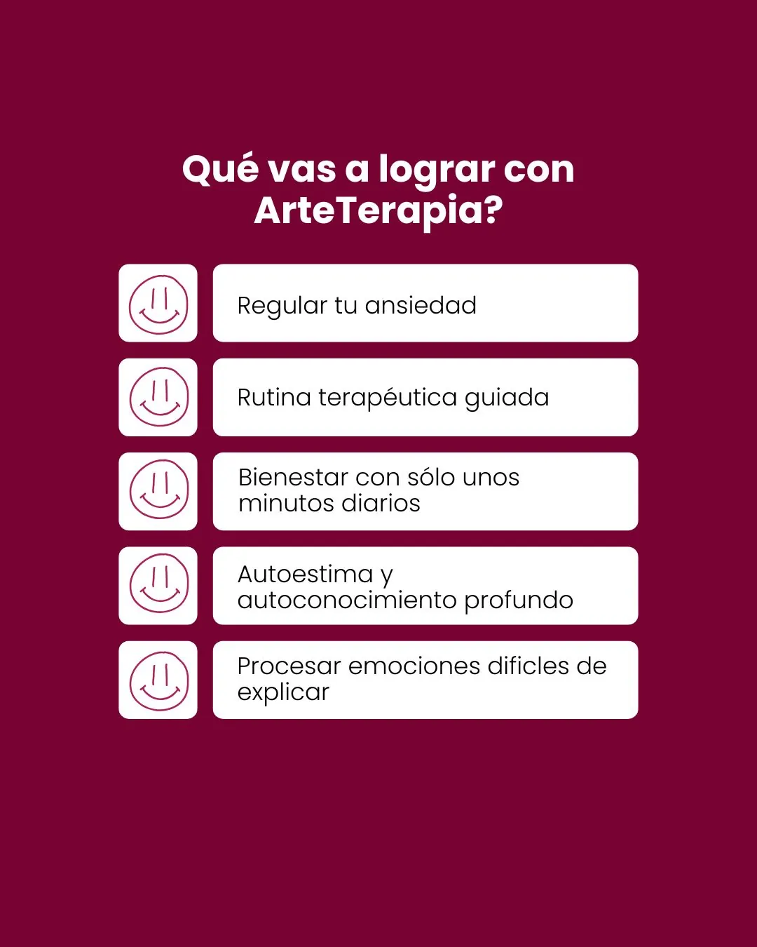 Qué vas a lograr con ArteTerapia